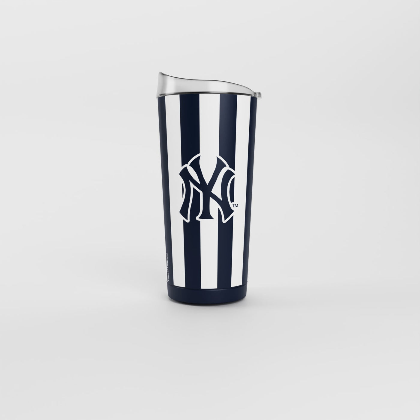 NY Yankees 20oz Striped Powder Coat Tumbler
