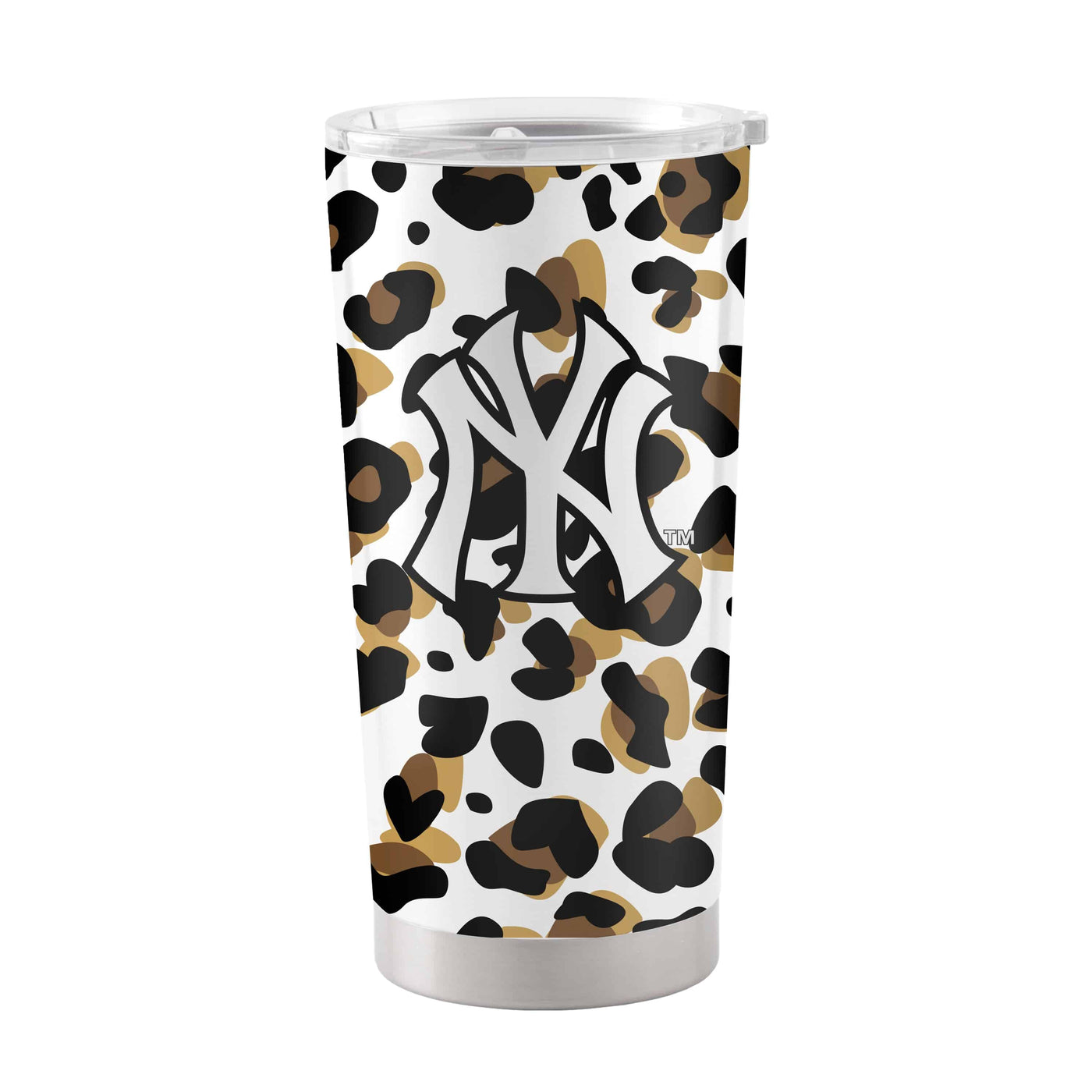 New York Yankees 20oz Neutral Leopard Stainless Steel Tumbler