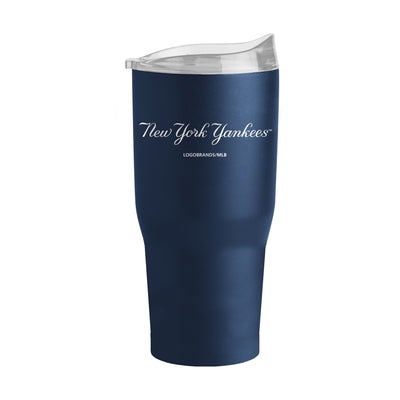 New York Yankees 30oz Flipside Powder Coat Tumbler - Logo Brands