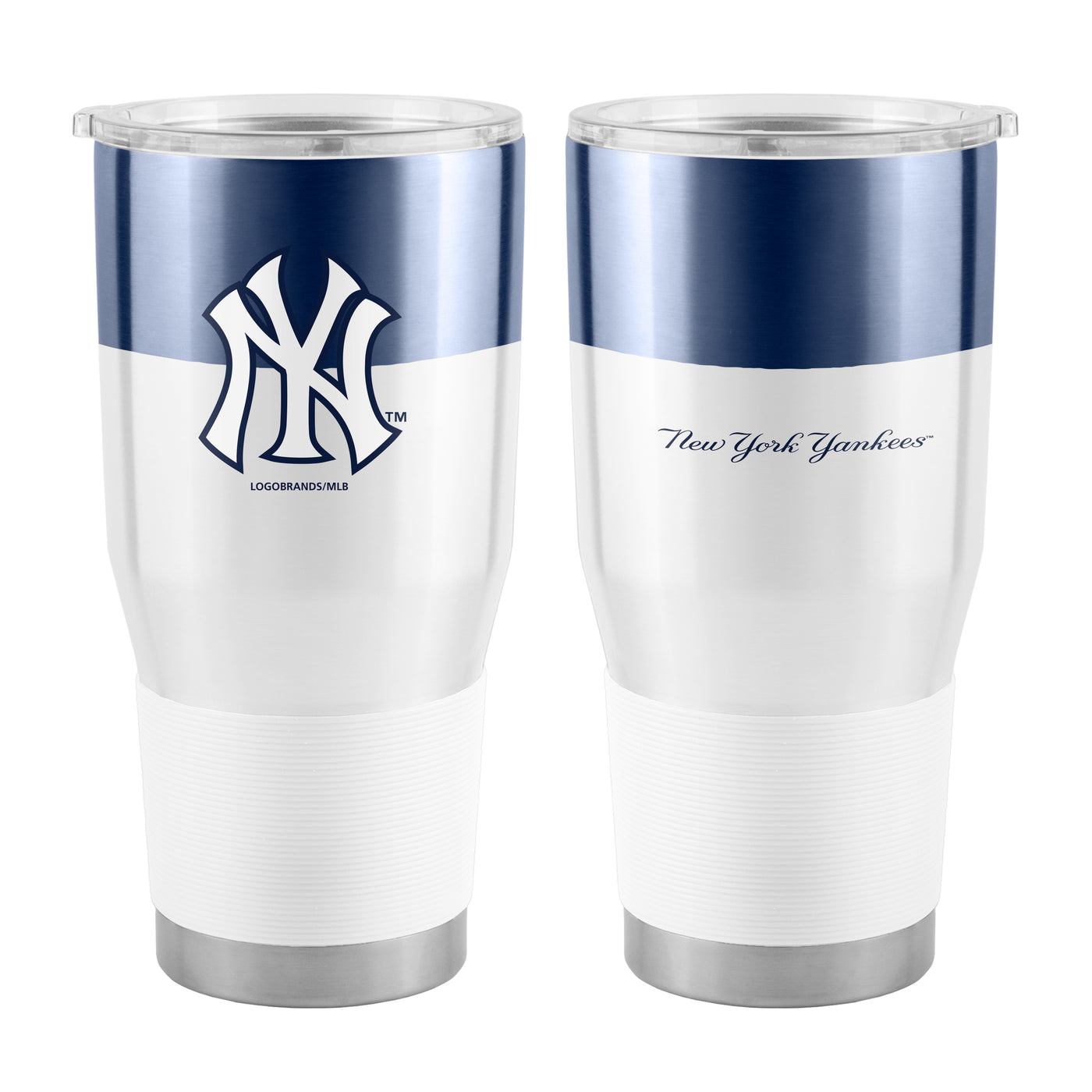 New York Yankees Colorblock 30oz Stainless Tumbler - Logo Brands