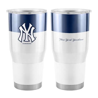 New York Yankees Colorblock 30oz Stainless Tumbler - Logo Brands