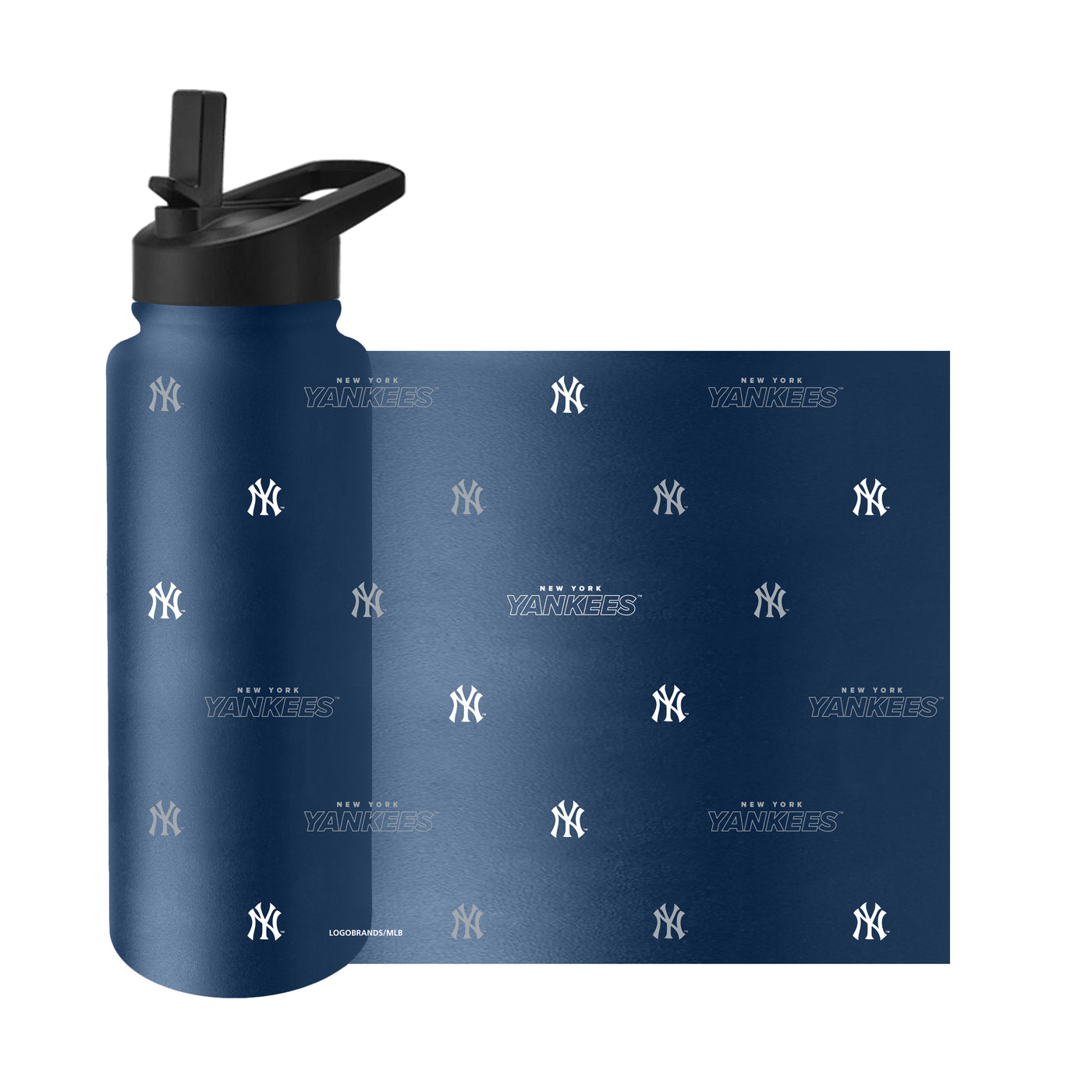 NY Yankees 34oz Step And Repeat Quencher Bottle