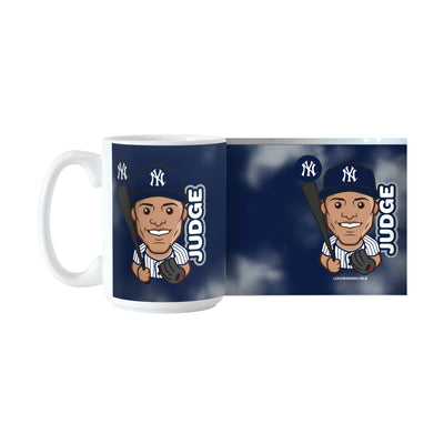 New York Yankees Aaron Judge Caricature 15oz Sublimated Mug