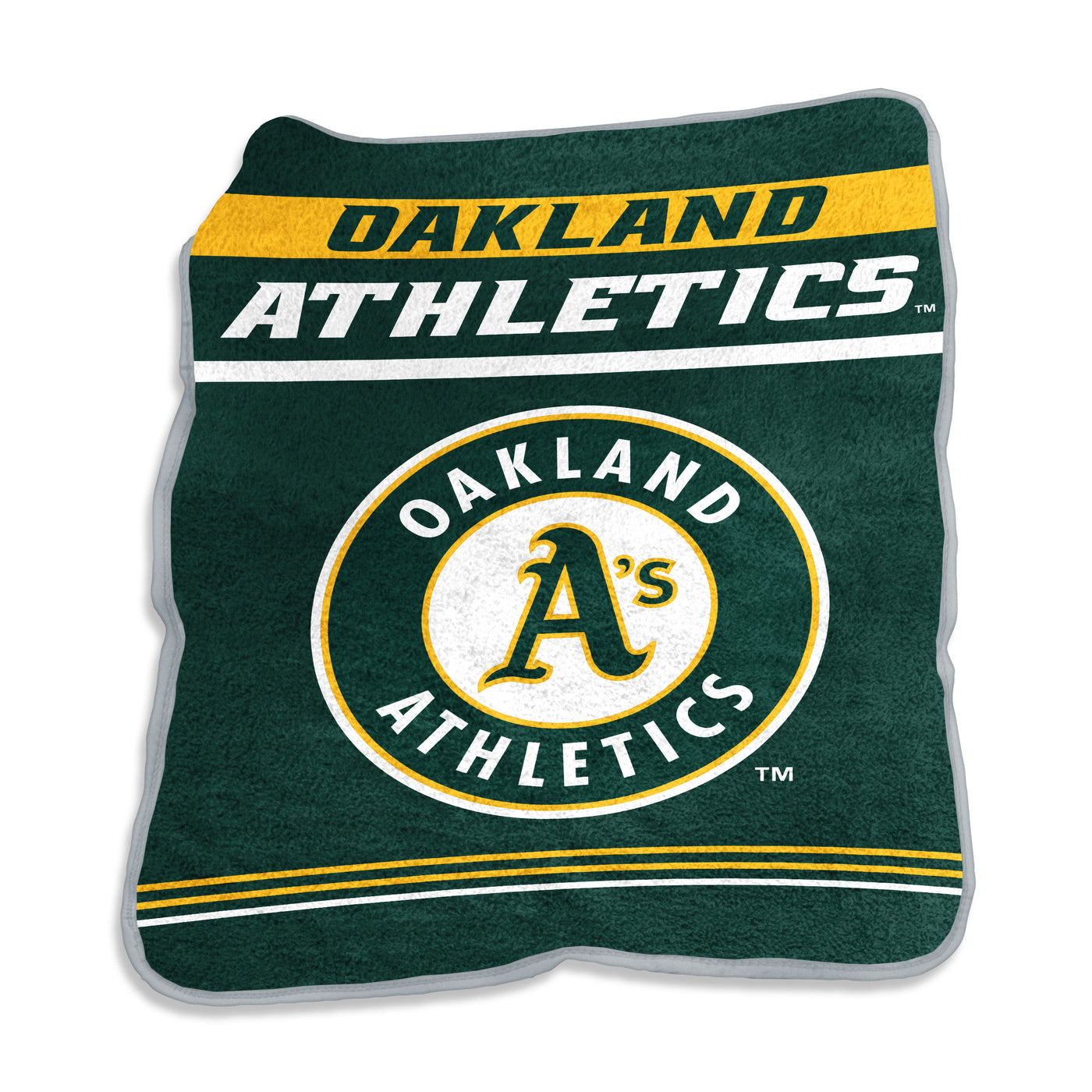 Oakland A's Gameday Raschel Throw