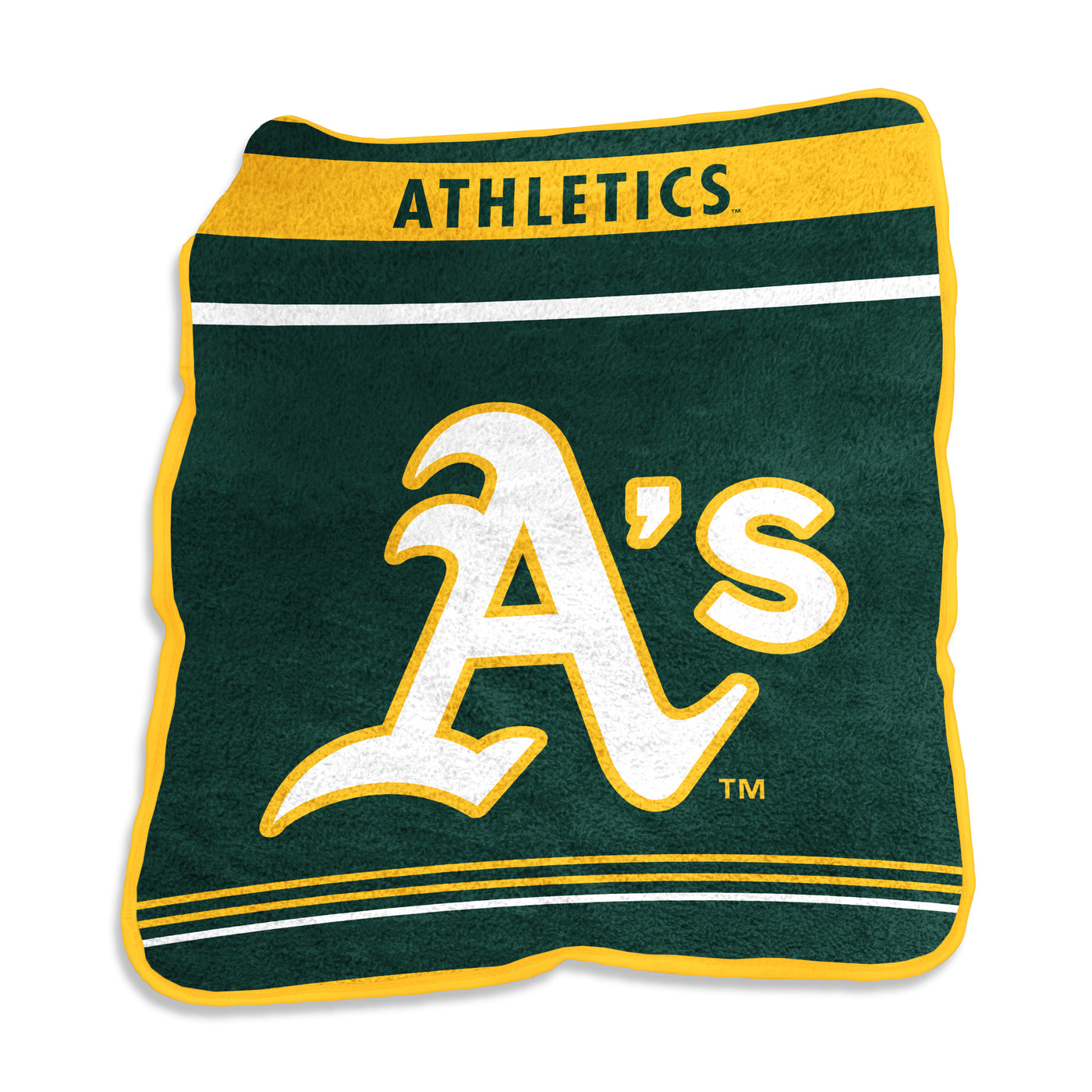 Oakland A's Gameday Raschel Throw