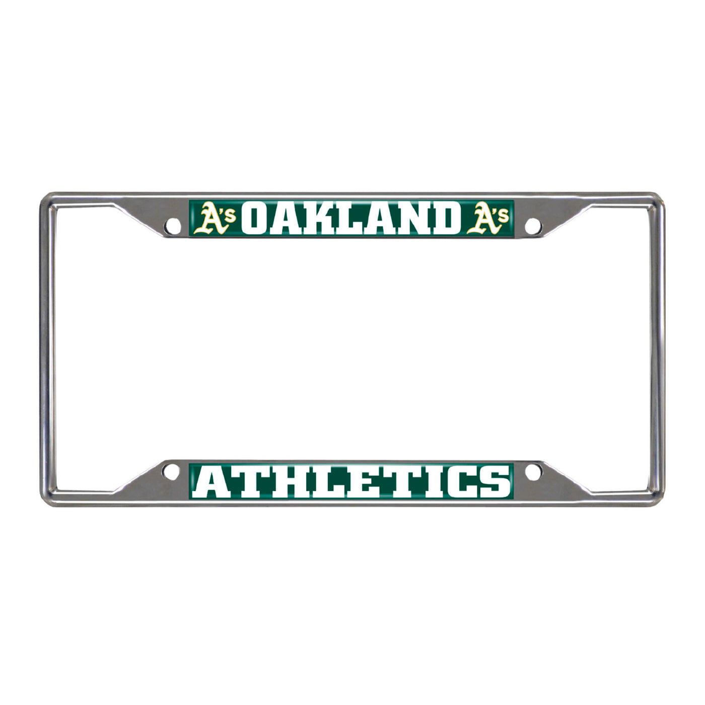 MLB - Oakland Athletics Chrome License Plate Frame