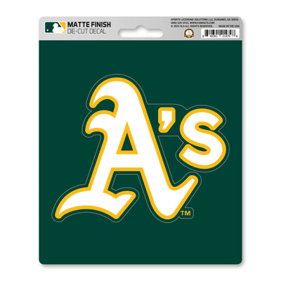 MLB - Oakland Athletics Matte Decal