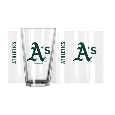 Athletics 16oz Gameday Pint Glass