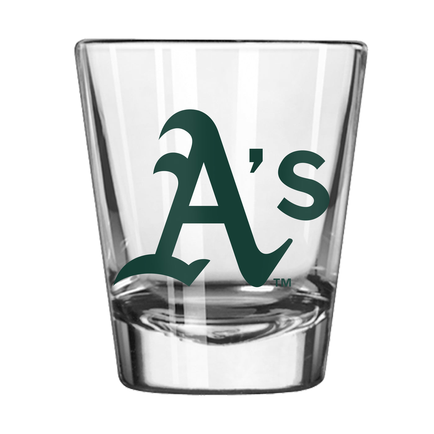 Athletic A's 2oz Gameday Shot Glass - Logo Brands