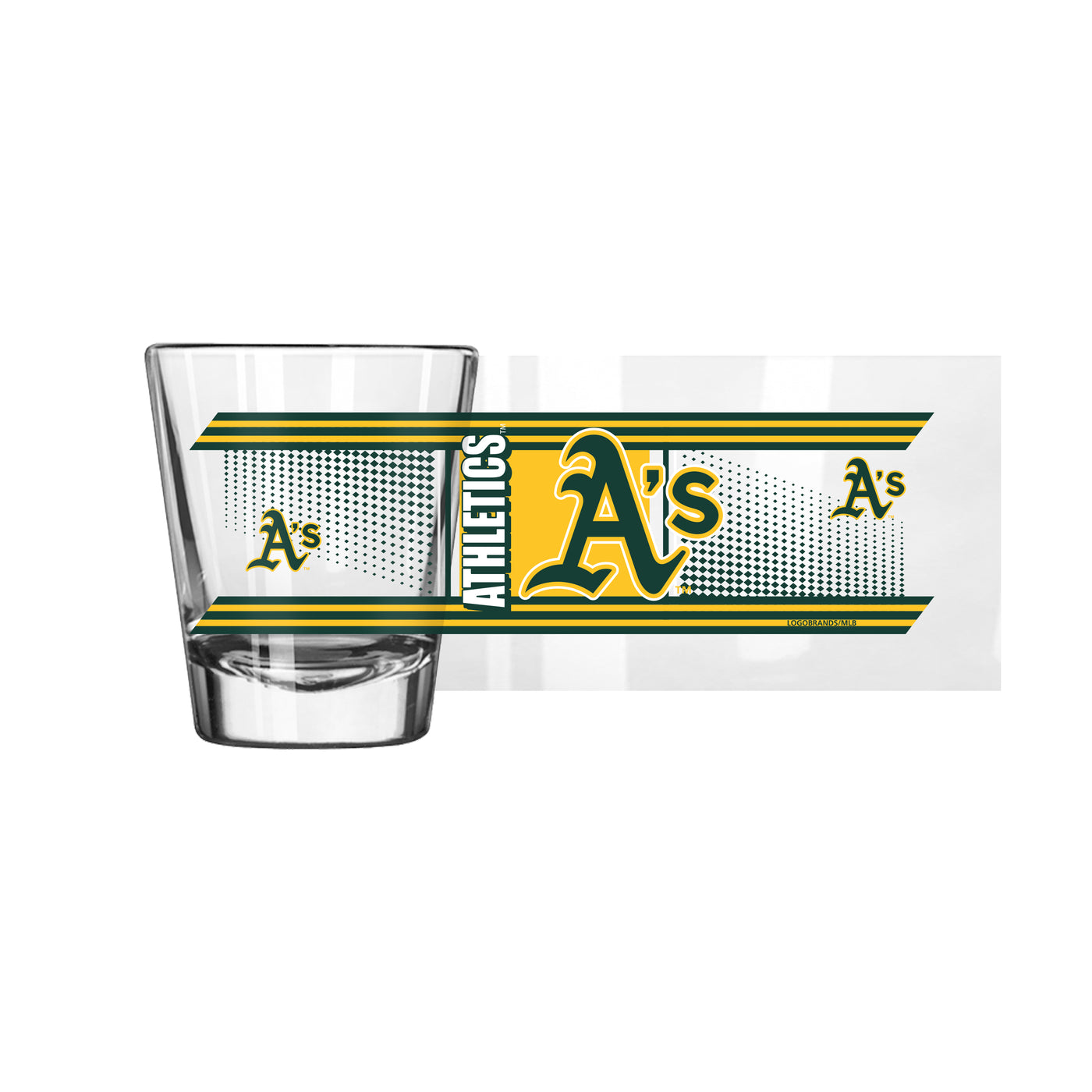 Oakland Athletics 2oz Hero Shot Glass