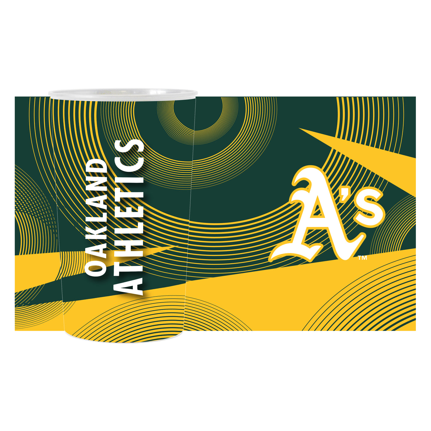 Athletics Geometric Hardwall Cup 4 Pack