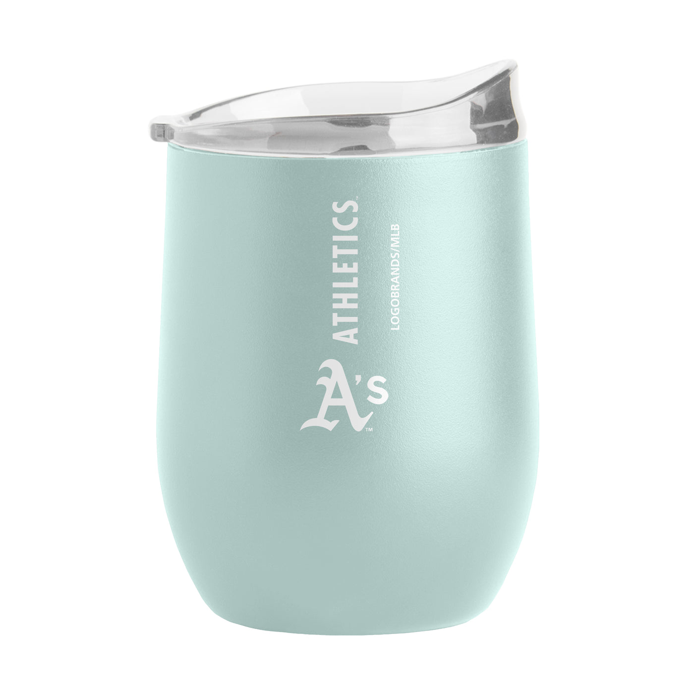 Athletics 16oz Vertical Powder Coat Curved Beverage