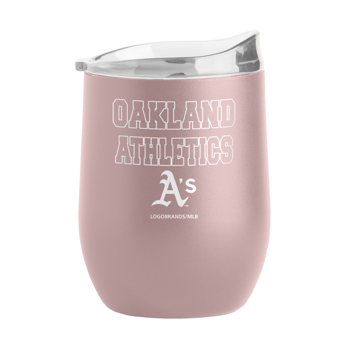 Athletics 16oz Stencil Powder Coat Curved Beverage