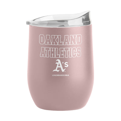 Athletics 16oz Stencil Powder Coat Curved Beverage