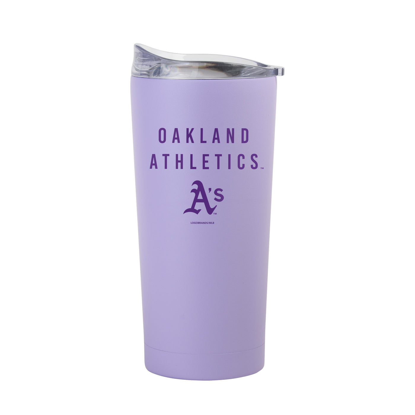 Oakland Athletics 20oz Tonal Lavender Powder Coat Tumbler