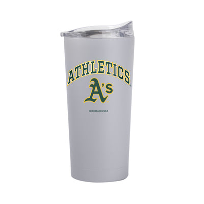 Oakland Athletics 20oz Athletic Powder Coat Tumbler