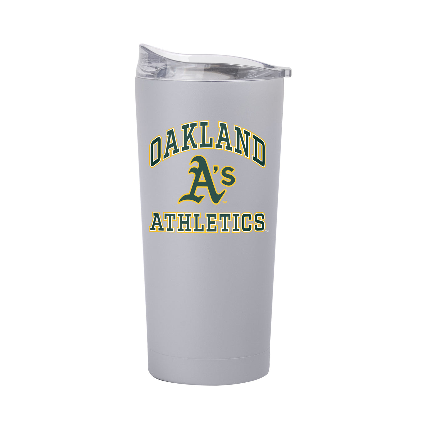 Oakland Athletics 20oz Athletic Powder Coat Tumbler