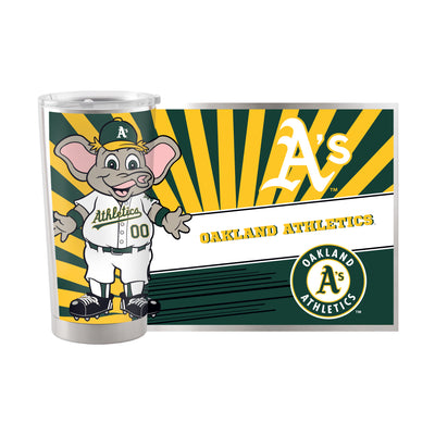 Athletics 20oz Mascot Stainless Steel Tumbler