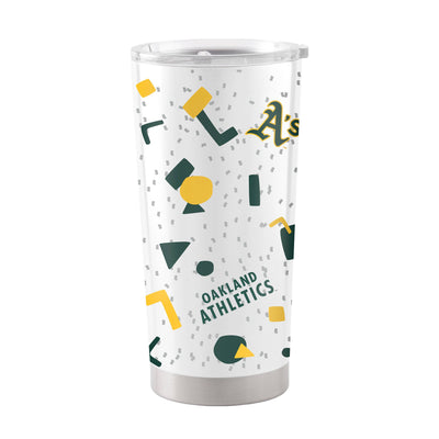 Oakland Athletics 20oz Flashback Stainless Steel Tumbler