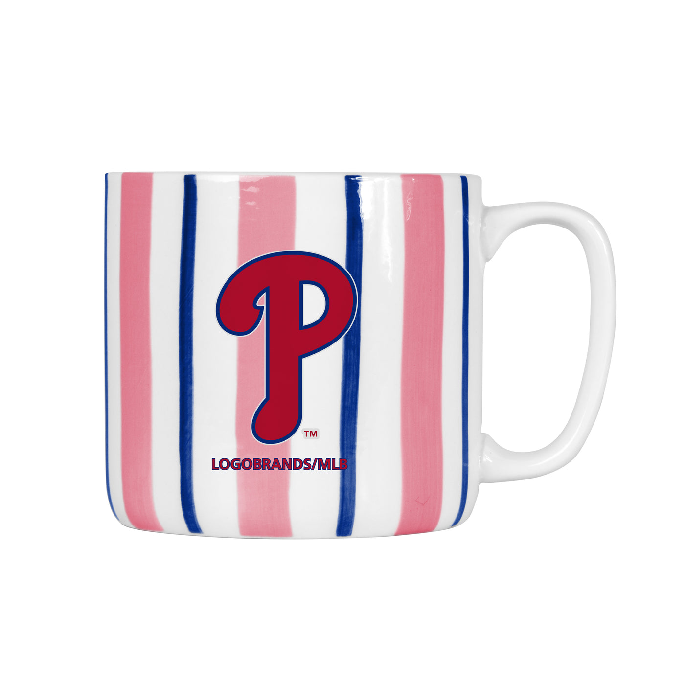 Philadelphia Phillies 16oz Brushstroke Stripe Mug