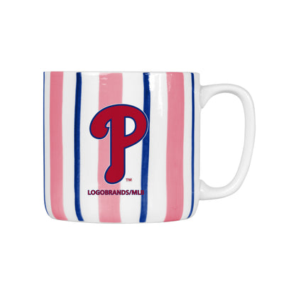 Philadelphia Phillies 16oz Brushstroke Stripe Mug