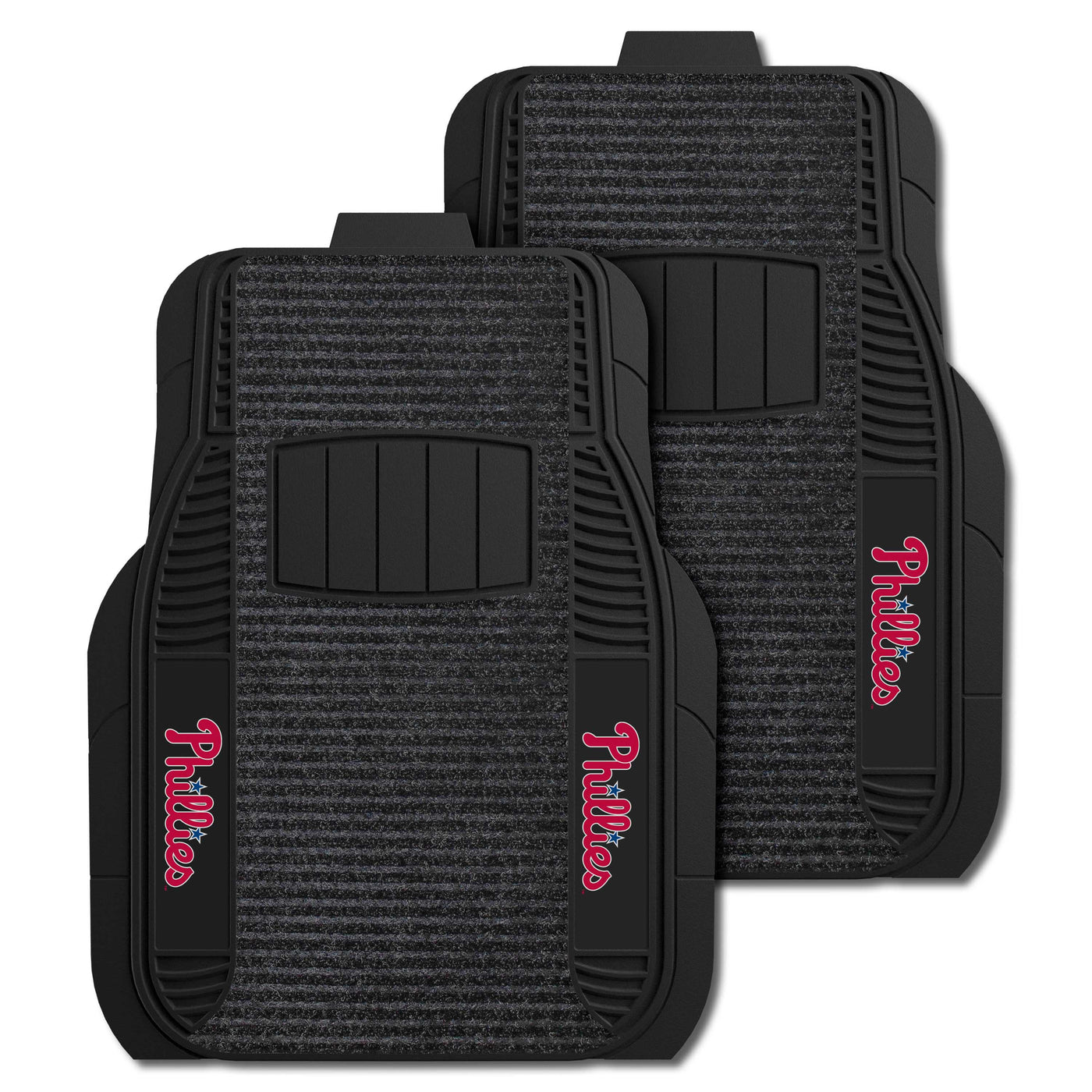 MLB - Philadelphia Phillies 2-pc Deluxe Car Mat Set
