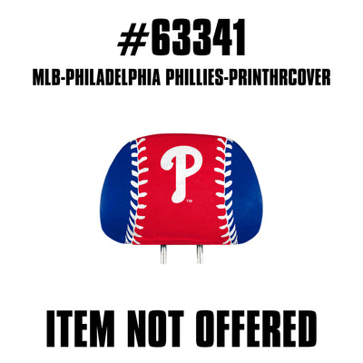 MLB - Philadelphia Phillies Printed Headrest Cover
