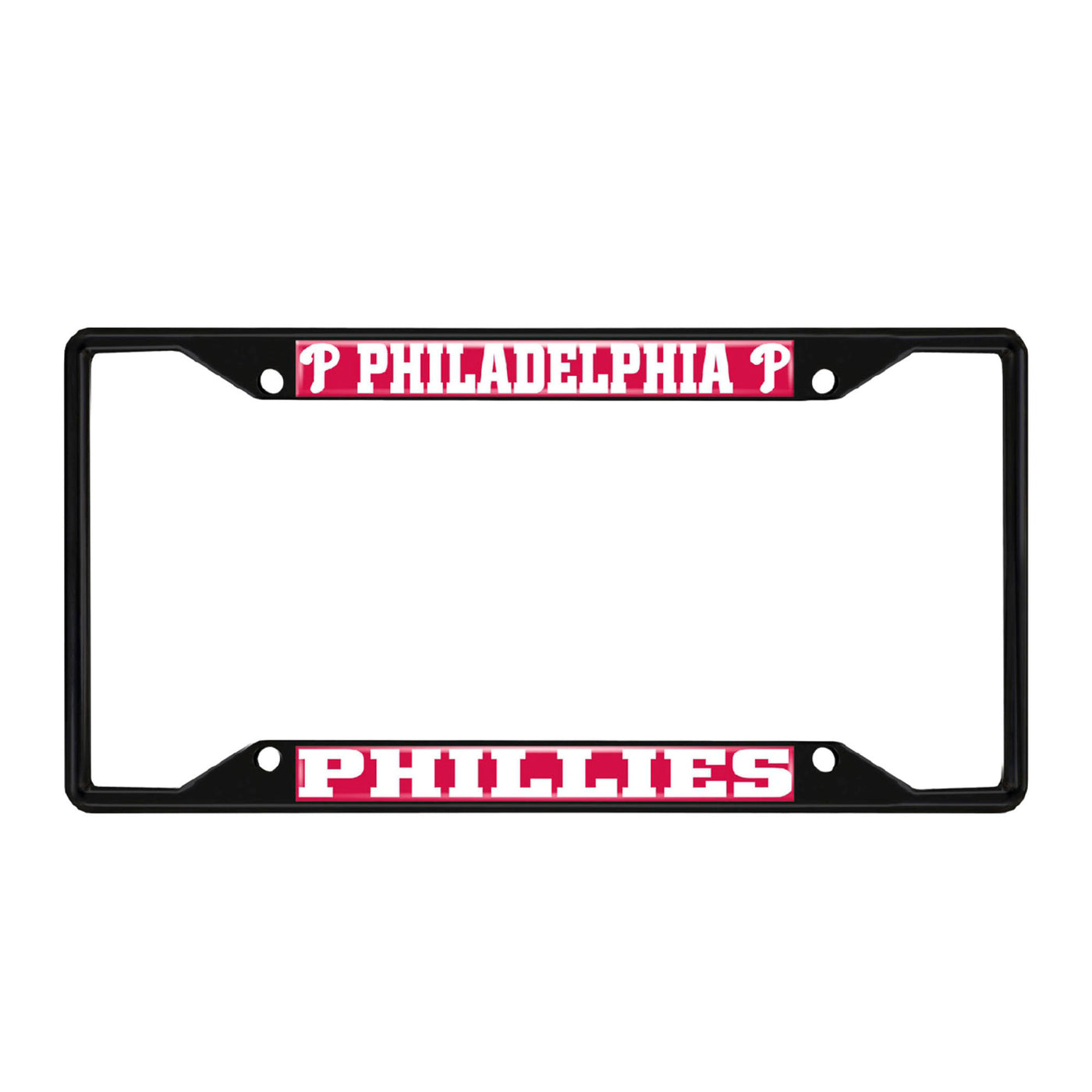 MLB - Philadelphia Phillies Black License Plate Frame