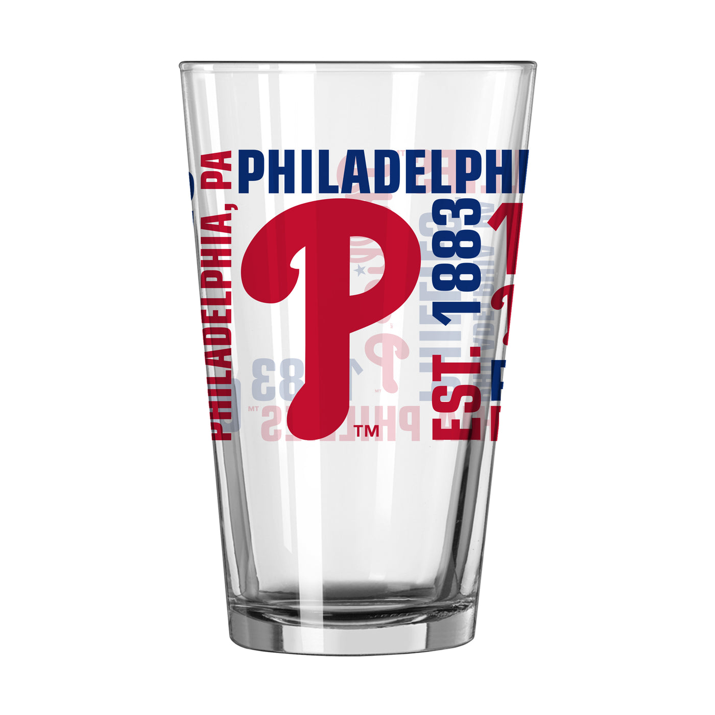 Philadelphia Phillies 16oz Spirit Pint Glass