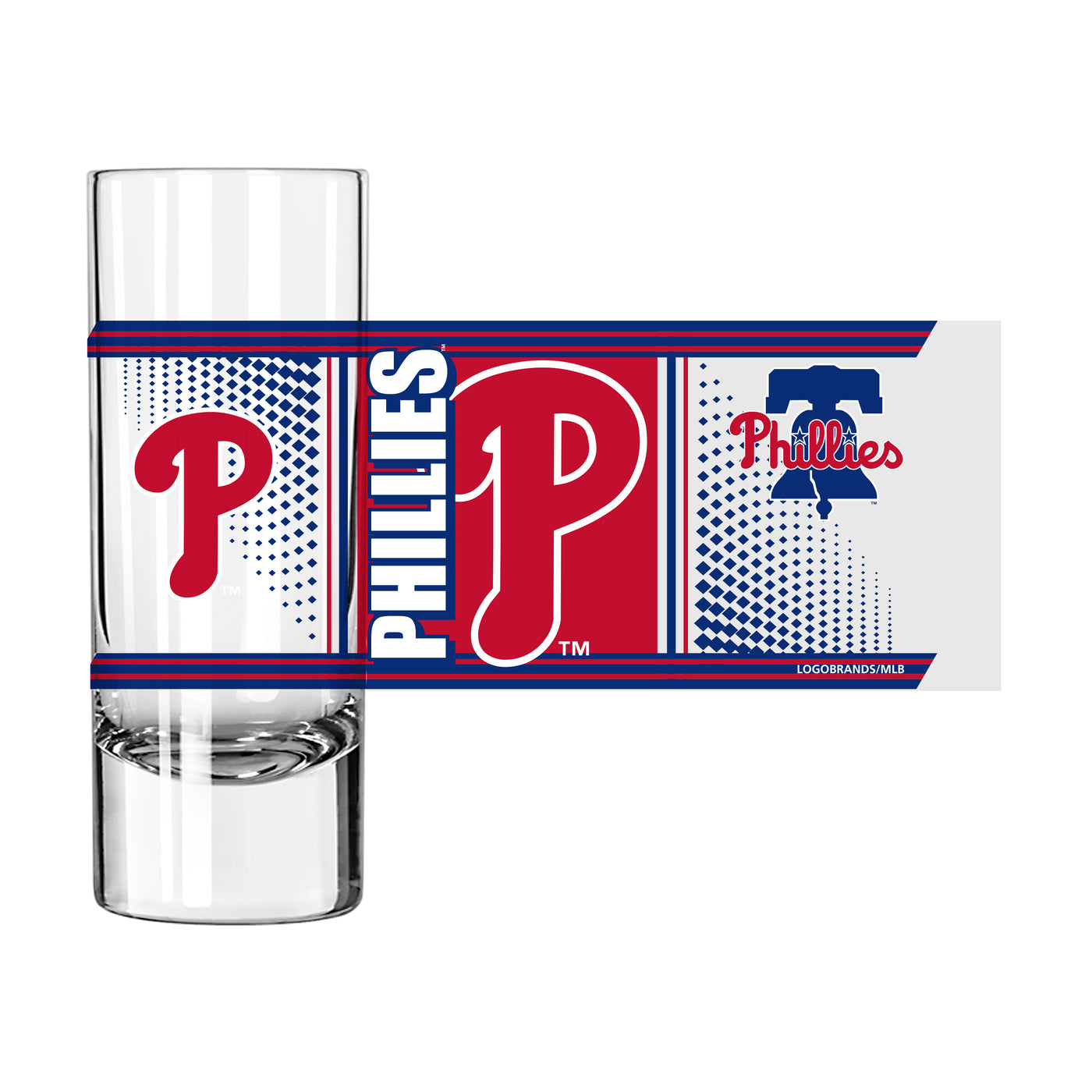 Philadelphia Phillies 2.5oz Hero Shooter Glass