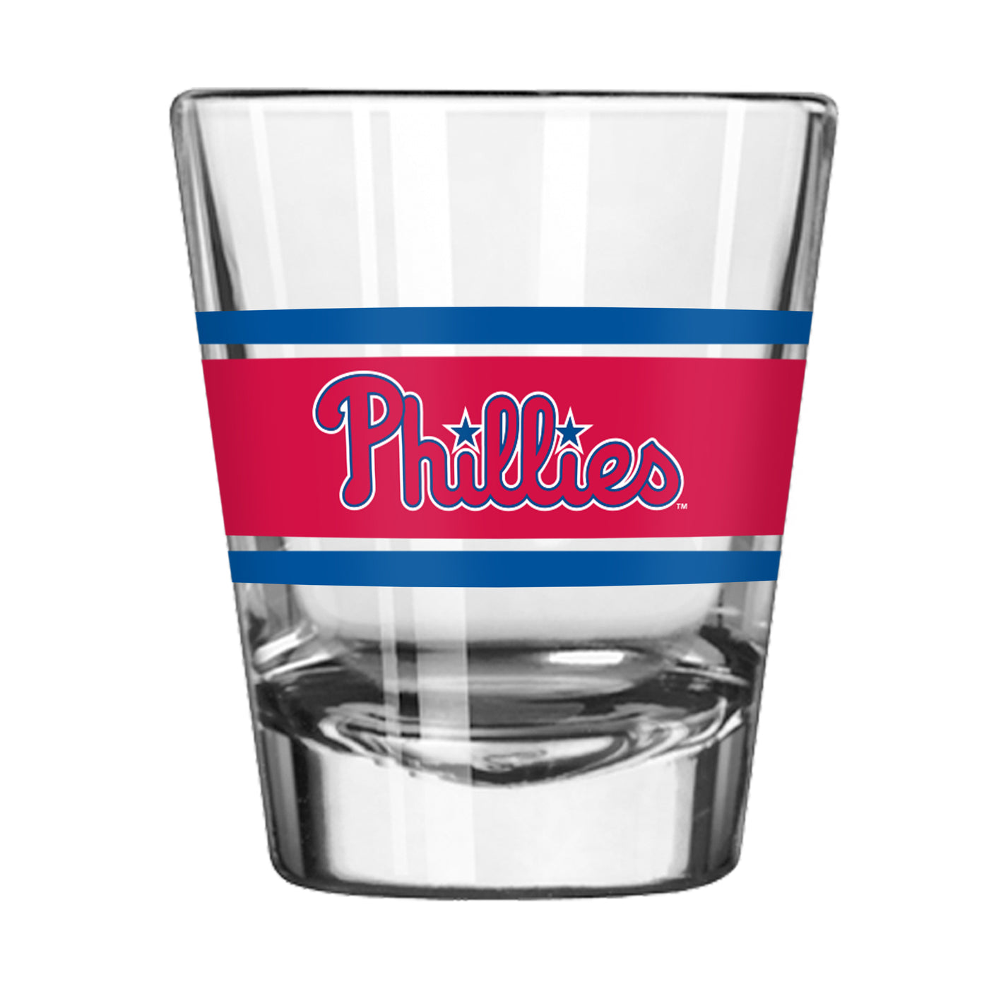 Philadelphia Phillies 2oz Stripe Shot Glass
