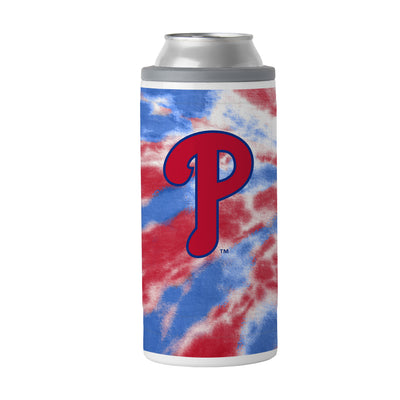 Philadelphia Phillies 12oz Tie Dye Slim Can Coolie