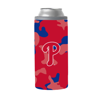 Philadelphia Phillies 12oz Camo Slim Can Coolie