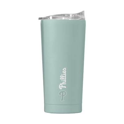 Philadelphia Phillies 20oz Vertical Powder Coat Tumbler - Logo Brands