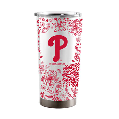 Philadelphia Phillies 20oz Botanical Stainless Steel Tumbler