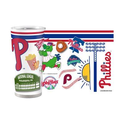 Philadelphia Phillies 20oz Native Stainless Steel Tumbler