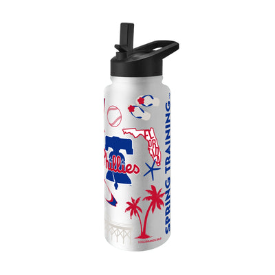 Philadelphia Phillies Spring Training 2026 34oz Quencher Bottle
