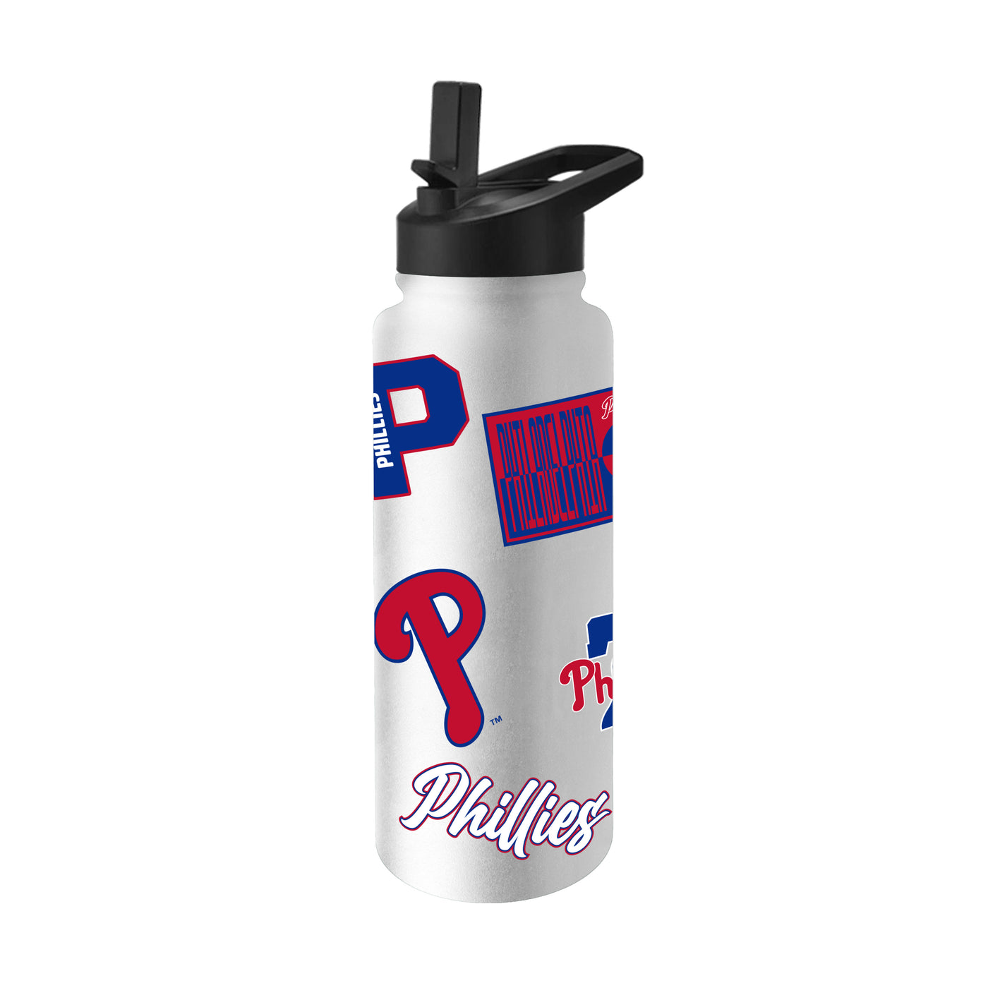 Philadelphia Phillies White 34oz Dream Weave Quencher Bottle