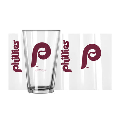 Philadelphia Phillies Retro 16oz Gameday Pint Glass