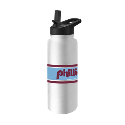 Philadelphia Phillies Retro 34oz Stripe Quencher Bottle