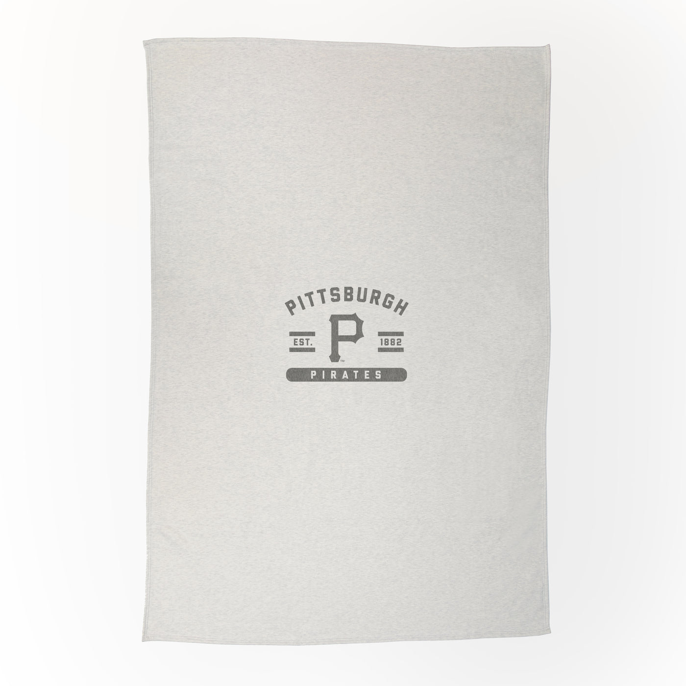 Pittsburgh Pirates Oatmeal Sweatshirt Blanket - Logo Brands