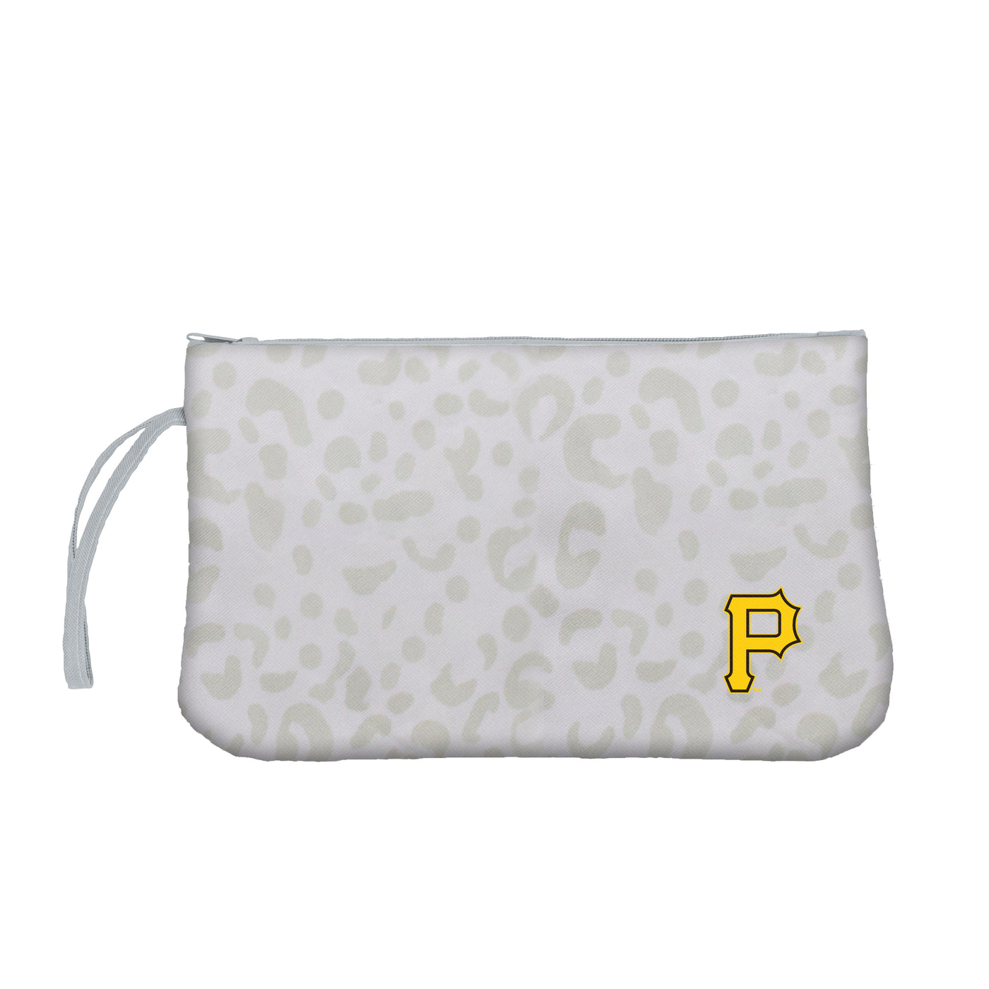 Pittsburgh Pirates Leopard Print Wristlet