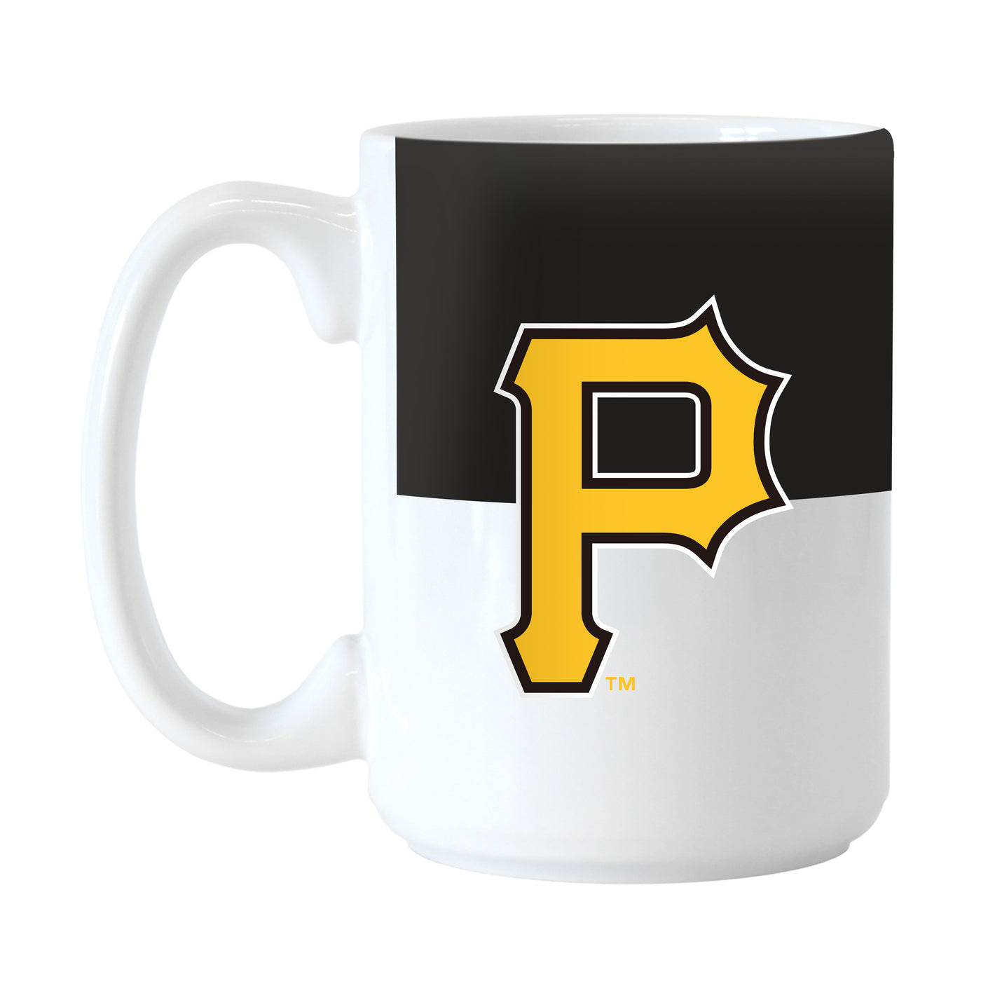 Pittsburgh Pirates Color Block 15 oz Sublimated Mug