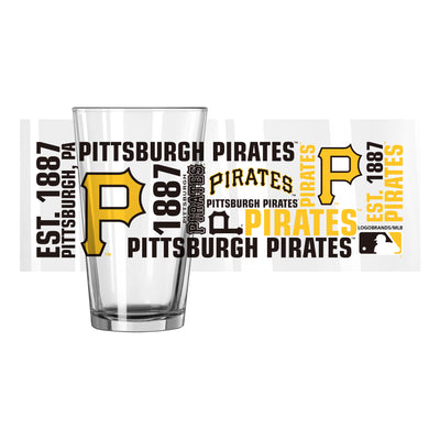 Pittsburgh Pirates 16oz Spirit Pint Glass