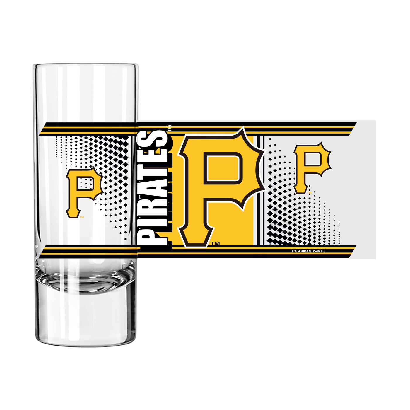 Pittsburgh Pirates 2.5oz Hero Shooter Glass