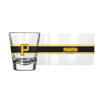 Pittsburgh Pirates 2oz Stripe Shot Glass