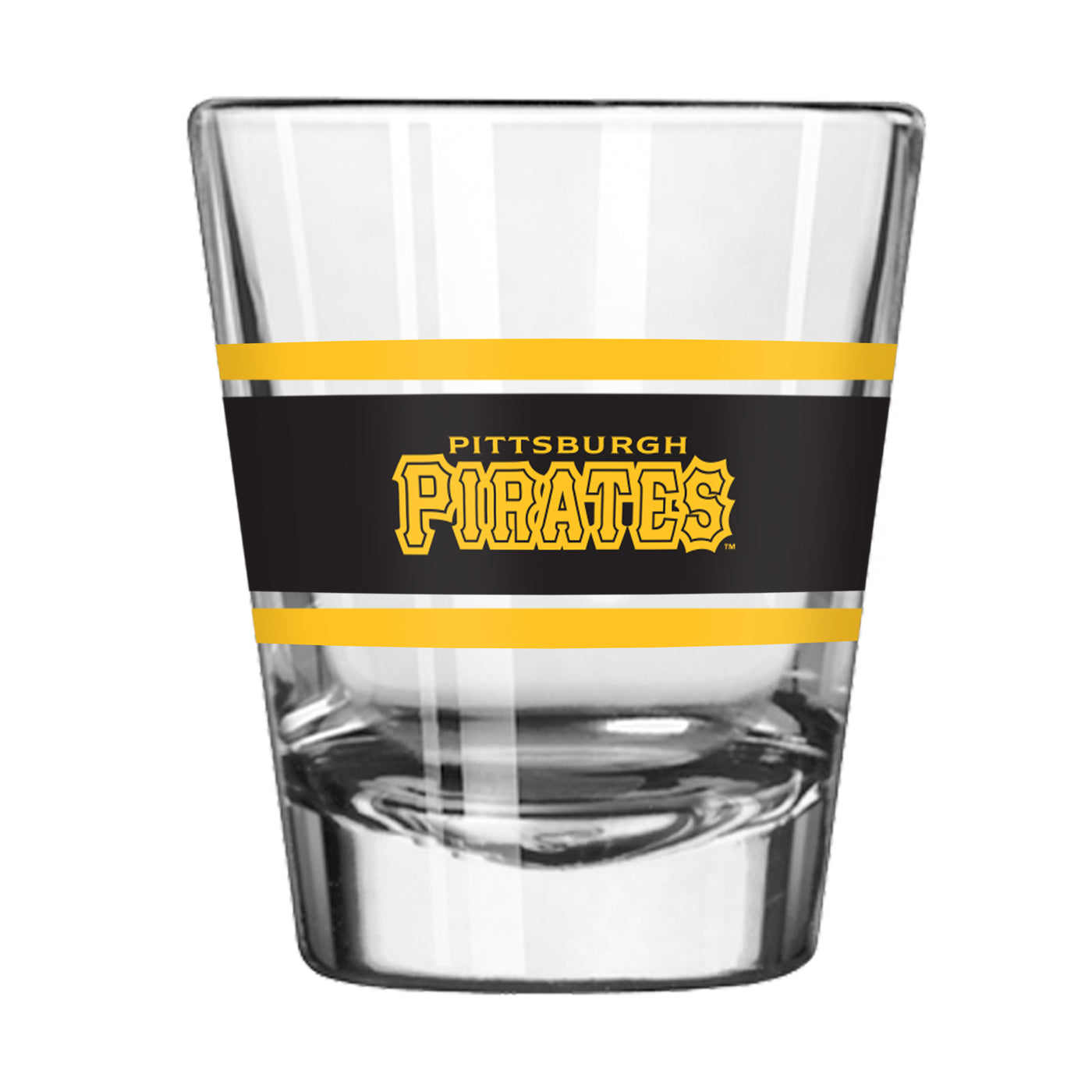 Pittsburgh Pirates 2oz Stripe Shot Glass