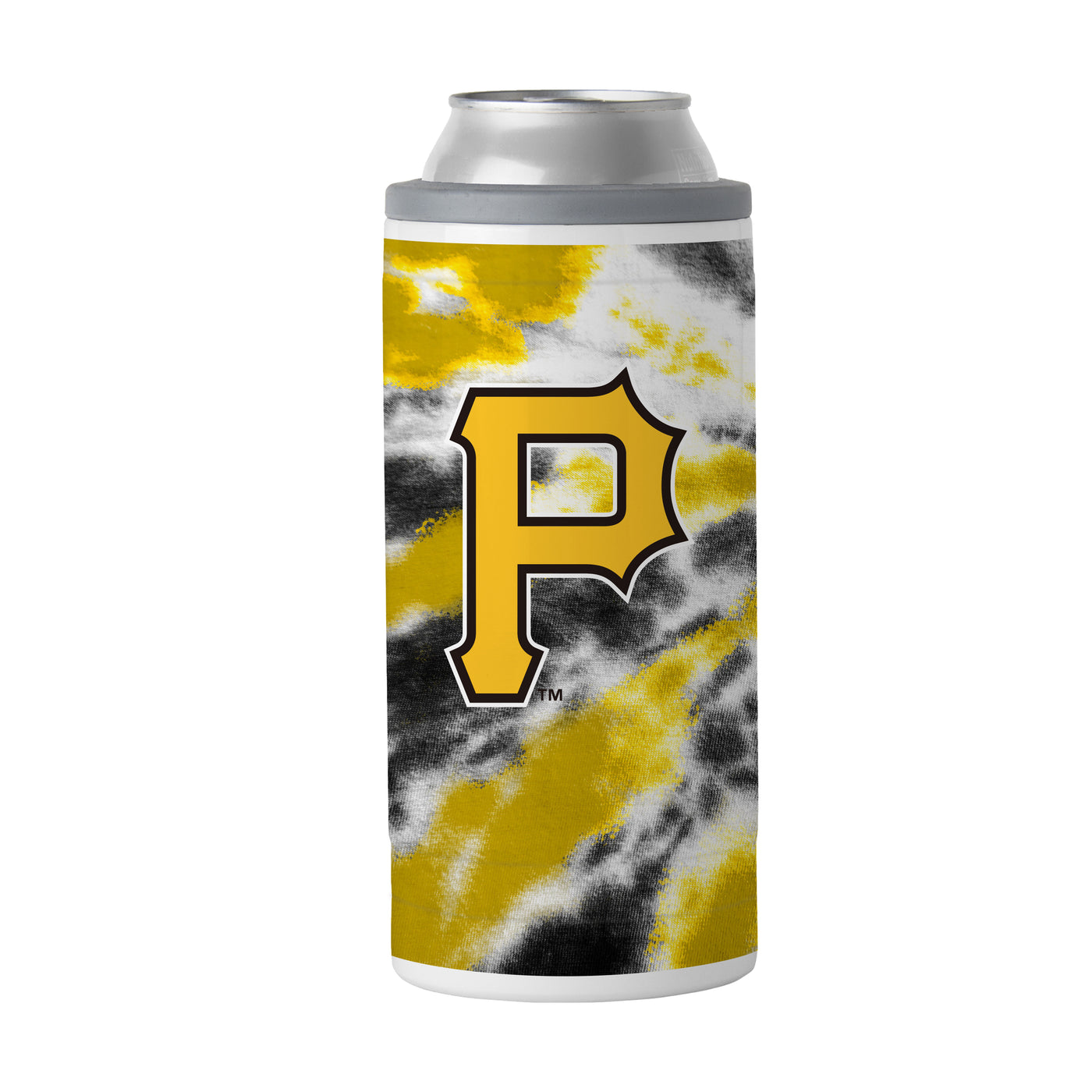 Pittsburgh Pirates 12oz Tie Dye Slim Can Coolie