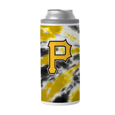Pittsburgh Pirates 12oz Tie Dye Slim Can Coolie