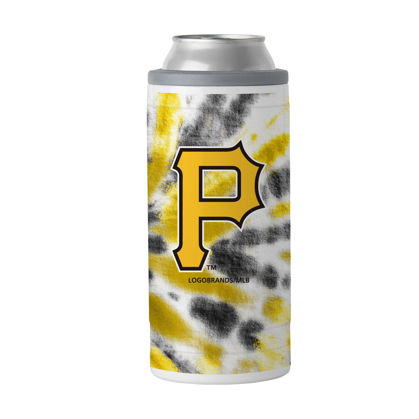 Pittsburgh Pirates 12oz Tie Dye Slim Can Coolie